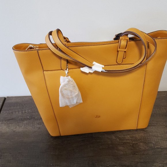 Cloe Tan Tote Purse - Picture 1 of 2